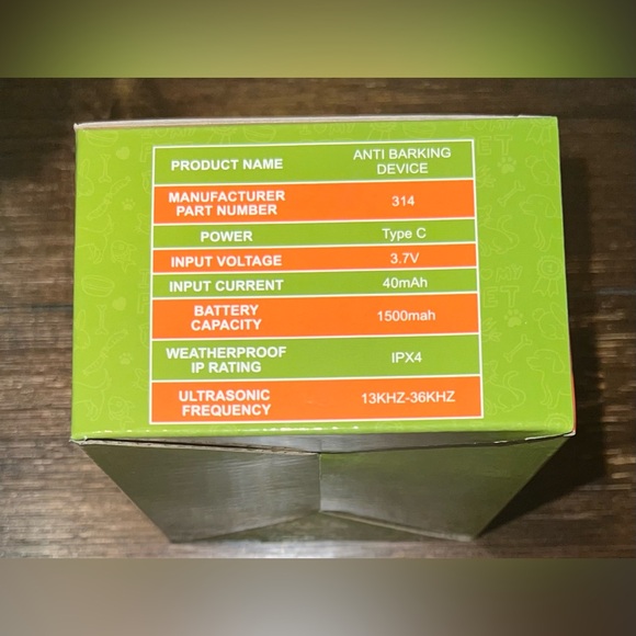 Anti Barking, Rechargeable Ultrasonic Dog Barking Deterrent Device for Dogs -NWT - Picture 11 of 11